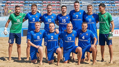 Fotbal pe plajă. Moldova a cedat în meciul cu Germania