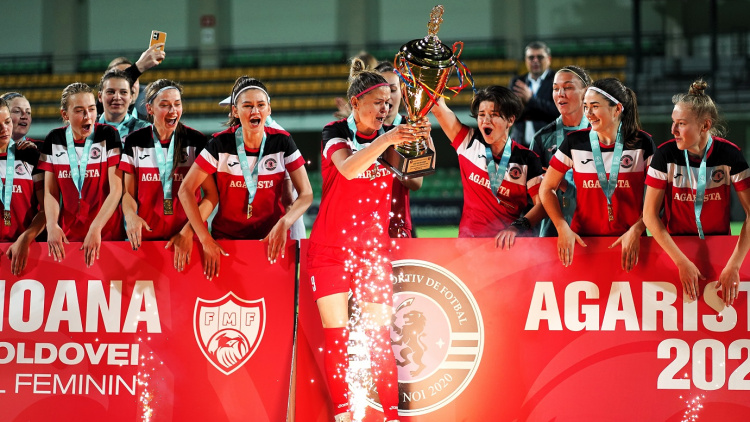 Fotbal feminin. Agarista CSF Anenii Noi a câștigat Cupa Moldovei!
