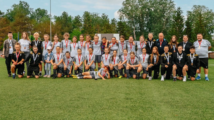 Fotbal feminin WU14. CSF Rainier a câștigat campionatul național